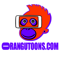 Orangutoons.com logo T-Shirt